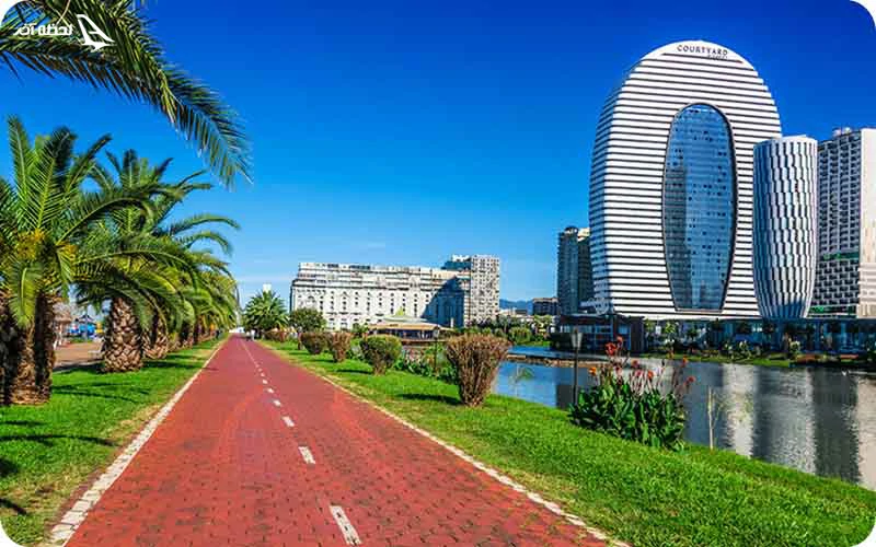 بلوار باتومی؛ فضای ایده‌آلی برای پیاده‌روی